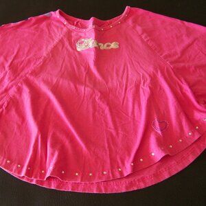 Fashion playtes FP pink Girls Dance Poncho shirt